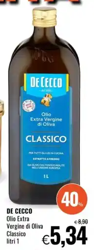 Famila DE CECCO Olio Extra Vergine di Oliva Classico offerta
