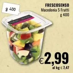 Famila FRESCOSENSO Macedonia 5 Frutti offerta