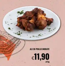 Famila Ali di pollo dorate offerta