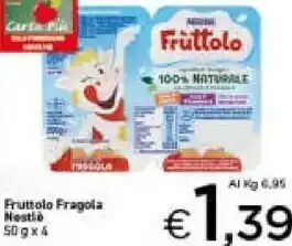 Crai Nestlè - fruttolo go! fragola offerta