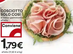Coop Cosciotto solo così offerta