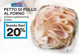 Coop Petto di pollo al forno offerta
