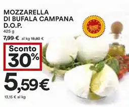 Coop Mozzarella di bufala campana D.O.P. offerta
