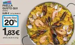 Coop Paella gusto qui offerta
