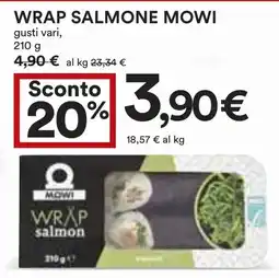Coop Wrap salmone MOWI offerta