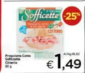 Crai Sofficette prosciutto cotto di alta qualità offerta