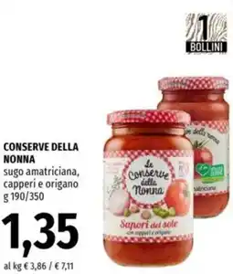 Famila Conserve della nonna Sapori del sole offerta