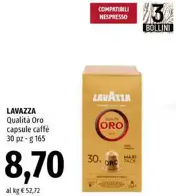 Famila LAVAZZA Qualità Oro capsule caffè offerta