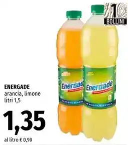 Famila ENERGADE arancia, limone offerta