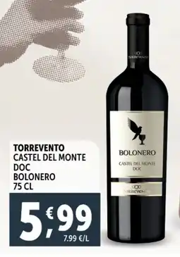 Deco Superstore Torrevento castel del monte DOC BOLONERO offerta