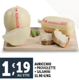 Deco Superstore Auricchio provolette-salamini offerta