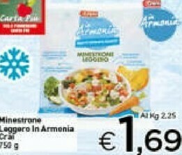 Crai Crai - minestrone leggero in armonia 750 g offerta