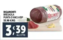 Deco Superstore Rigamonti bresaola punta d'anca IGP offerta