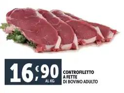 Deco Superstore Controfiletto a fette di bovino adulto offerta