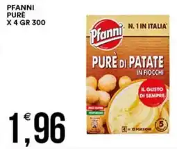 Vantaggio Cash&Carry Pfanni pure di patate offerta