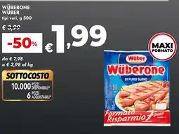 Bennet Wüberone WÜBER tipi vari offerta