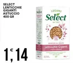 Vantaggio Cash&Carry Select lenticchie legumi giganti astuccio offerta