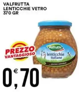 Vantaggio Cash&Carry Valfrutta lenticchie vetro offerta