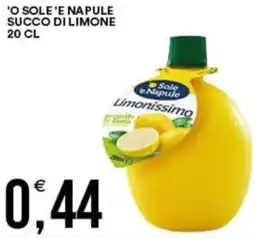 Vantaggio Cash&Carry 'o sole 'e napule succo di limone offerta