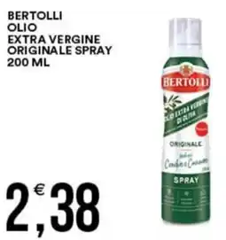 Vantaggio Cash&Carry Bertolli olio extra vergine originale spray offerta