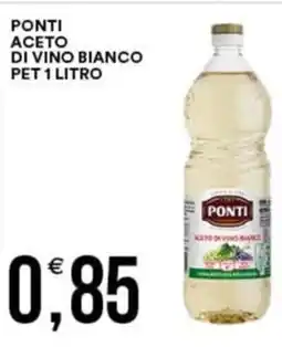 Vantaggio Cash&Carry Ponti aceto di vino bianco pet offerta