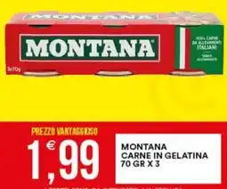 Vantaggio Cash&Carry Montana carne in gelatina offerta