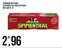 Vantaggio Cash&Carry Simmenthal carne in gelatina offerta