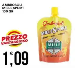 Vantaggio Cash&Carry Ambrosoli miele sport offerta