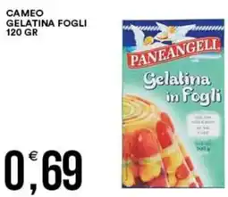 Vantaggio Cash&Carry Cameo gelatina fogli offerta