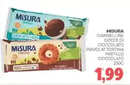 Eté Misura ciambelline gocce di cioccolato privolat tortina mirtillo cioccolato offerta