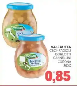 Eté Valfrutta ceci -fagioli borlotti cannellini corona offerta