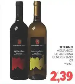 Eté Titerno aglianico falanghina beneventano igt offerta