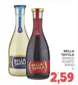 Eté Bella tavola bianco rosato rosso offerta