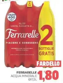 Eté Ferrarelle acqua minerale offerta