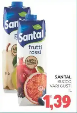 Eté Santal succo vari gusti offerta