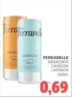 Ferrarelle aranciata gassosa limonata