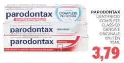 Eté Parodontax dentifricio complete classico gengive originale whiten offerta