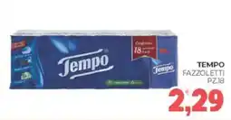 Eté Tempo fazzoletti offerta