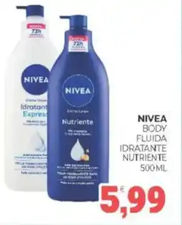 Eté Nivea body fluida idratante nutriente offerta