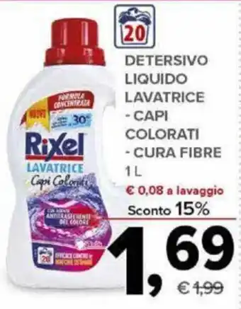 Todis Rixel Detersivo Liquido Lavatrice 1 L offerta