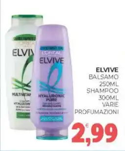 Eté Elvive balsamo shampoo varie profumazioni offerta