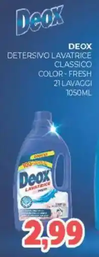 Eté Deox detersivo lavatrice classico color-fresh offerta