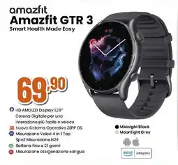 Ipercoop Amazfit GTR 3 offerta