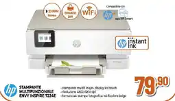 Ipercoop hp STAMPANTE MULTIFUNZIONALE ENVY INSPIRE 7224E offerta
