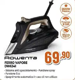 Ipercoop Rowenta FERRO VAPORE DW6341 offerta