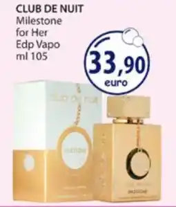 Acqua & Sapone CLUB DE NUIT Milestone for Her Edp Vapo offerta