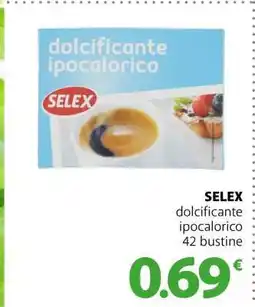 Famila SELEX dolcificante ipocalorico offerta