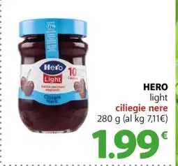 Famila HERO light ciliegie nere offerta
