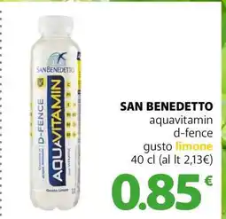 Famila SAN BENEDETTO aquavitamin d-fence gusto limone offerta