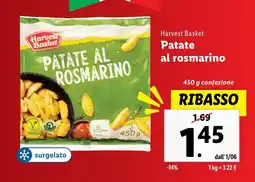 Lidl Harvest Basket Patate al rosmarino offerta